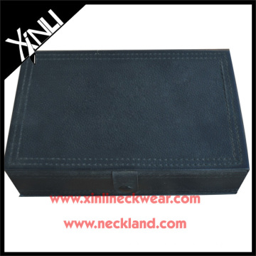 Tie Gift Packaging Boxes with Cheaper Leather Necktie Box